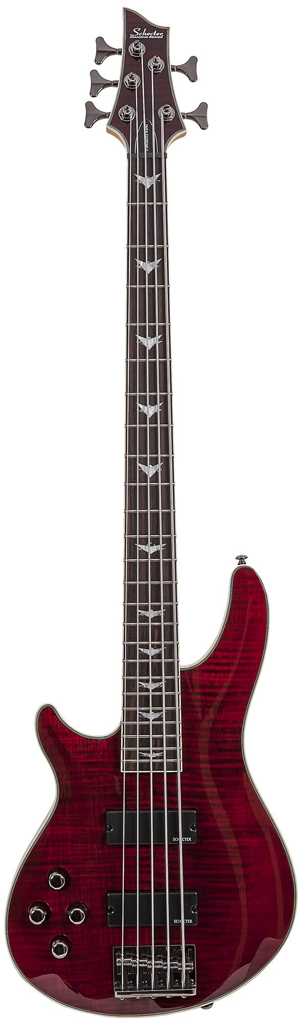 Леворукая бас-гитара Schecter OMEN Extreme-5 LH BCH