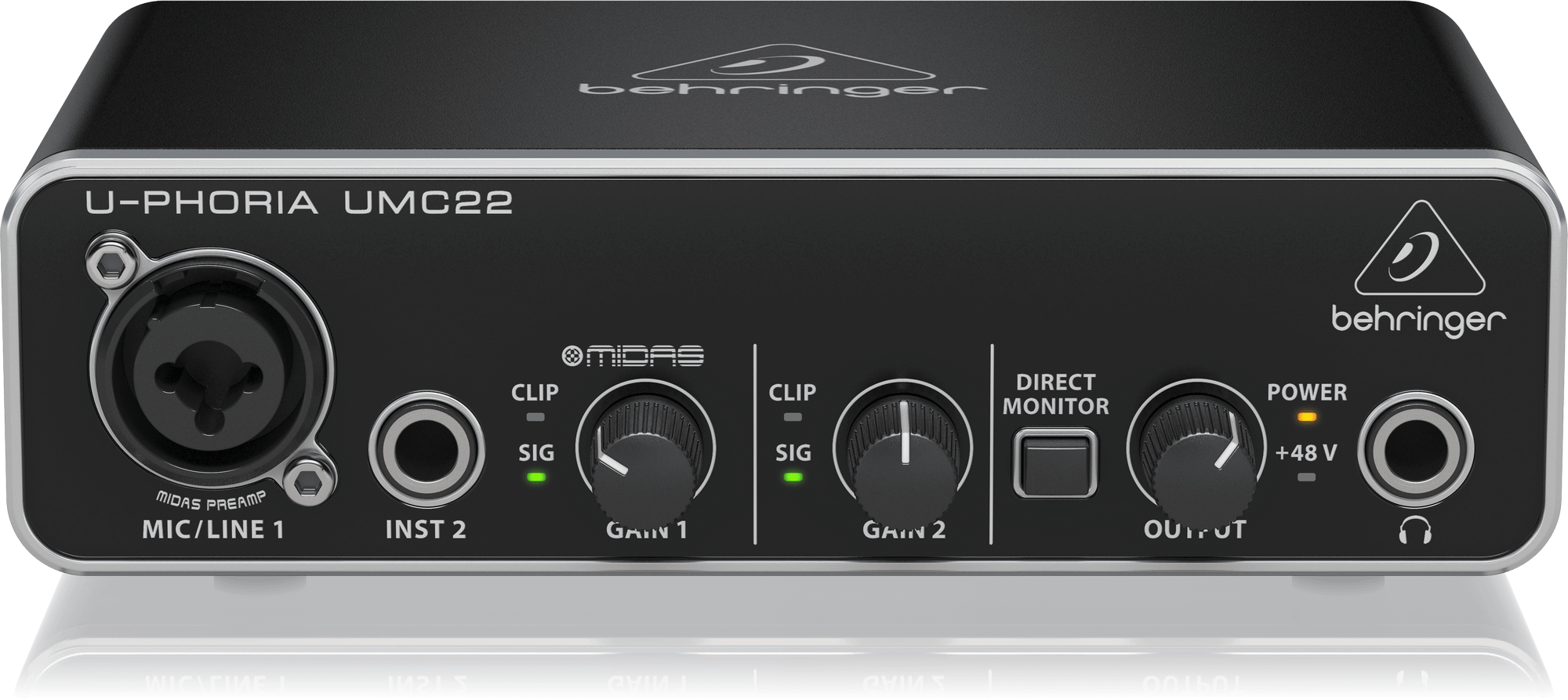 Звуковая карта Behringer UMC22