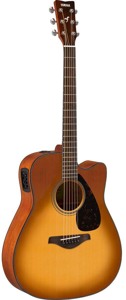 Гитара электроакустическая Yamaha FGX800C SB