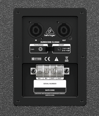 Акустическая система Пассивная EUROCOM CL3564
