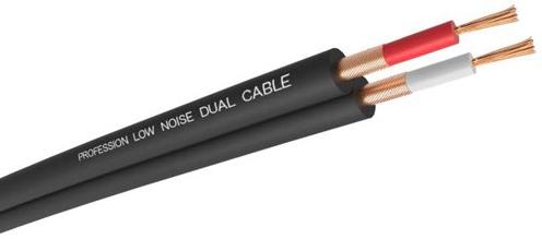 Аудио кабель - MUZKABEL CBL24, Чёрный (5x10)mm