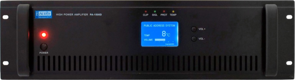 Трансляционный усилитель PROAUDIO PA-1000D