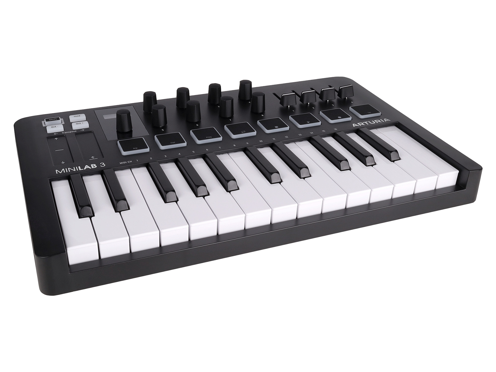 MIDI клавиатура ARTURIA MiniLAB 3 BK