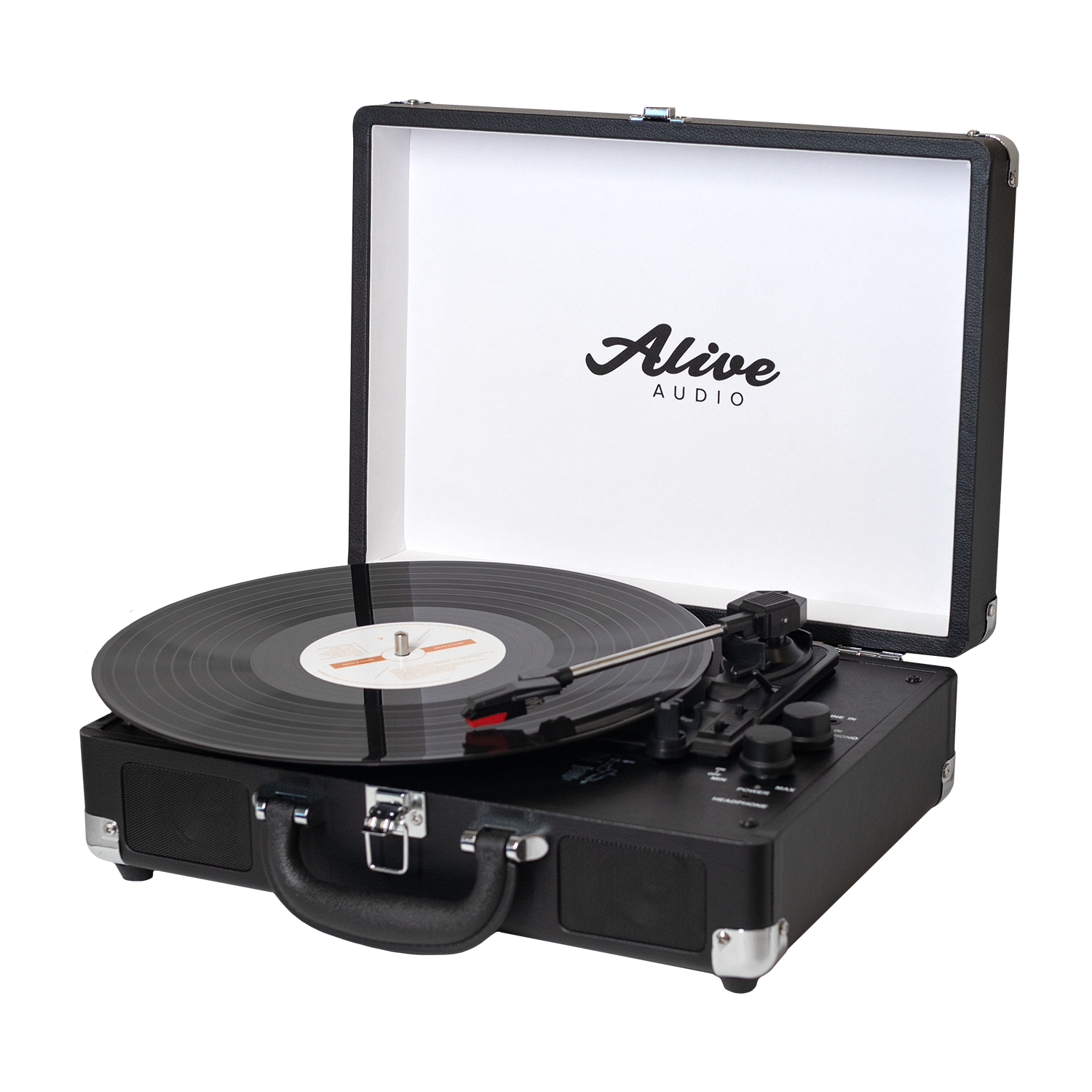 Виниловый проигрыватель Alive Audio GLAM GLM-01-NR Noir