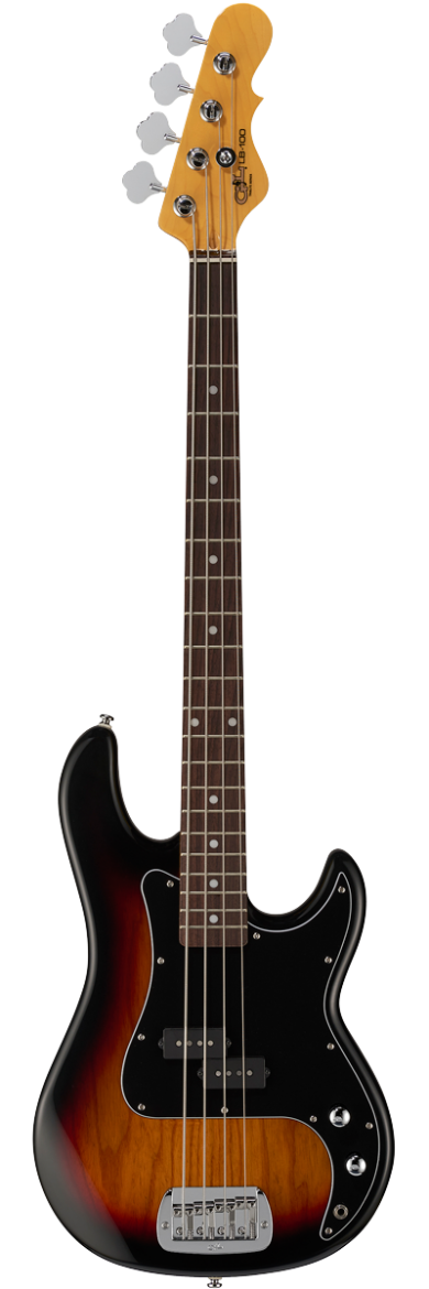 Бас-гитара G&L Tribute LB-100 3-Tone Sunburst Jatoba