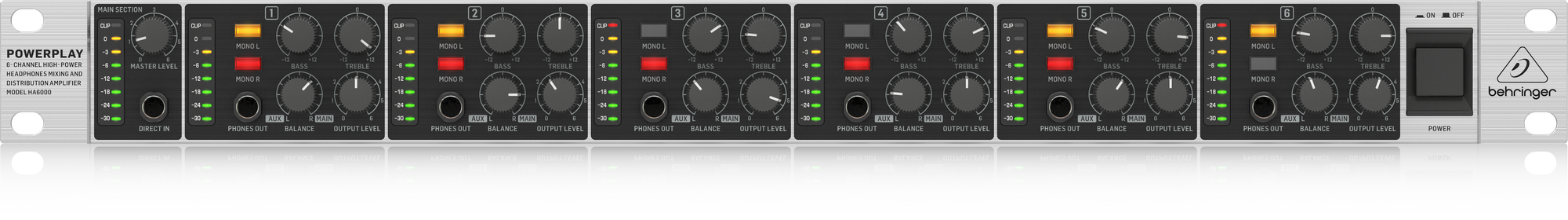 Усилитель для наушников Behringer HA6000