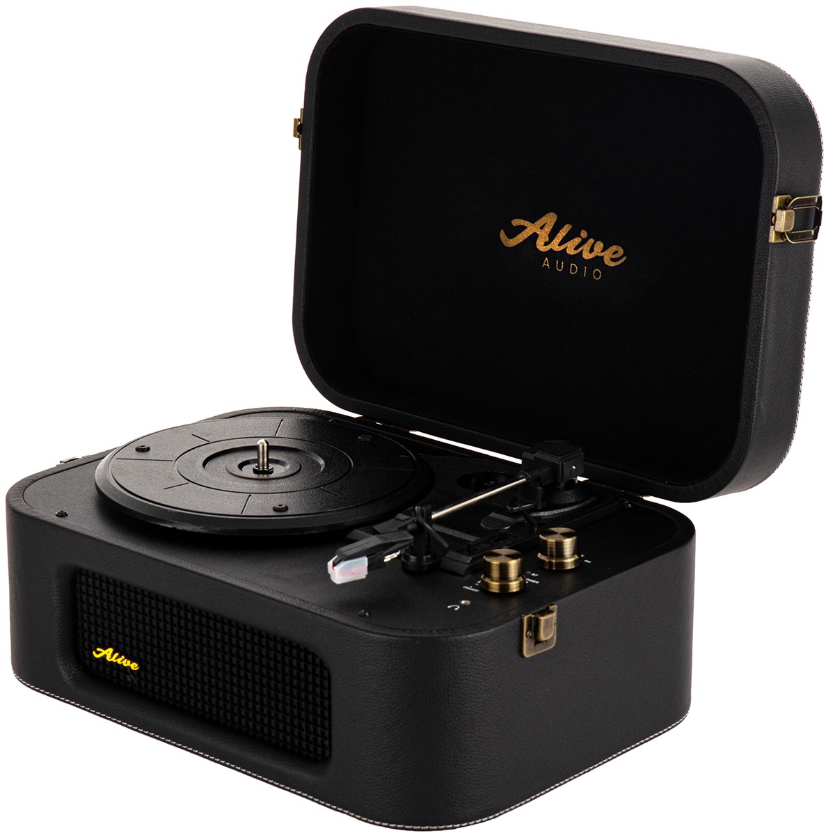 Виниловый проигрыватель Alive Audio STORIES STR-06-GN Glam Noir