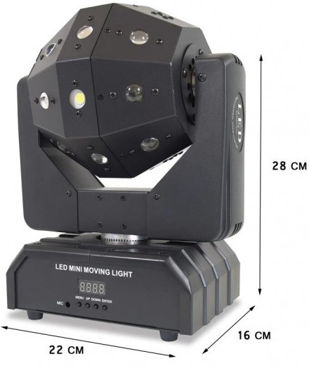 Вращающаяся голова Komoloff LED MH-329