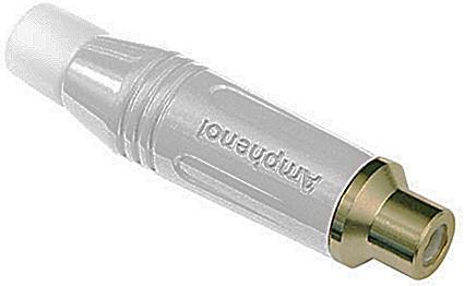 Разъем RCA AMPHENOL ACJR-WHT