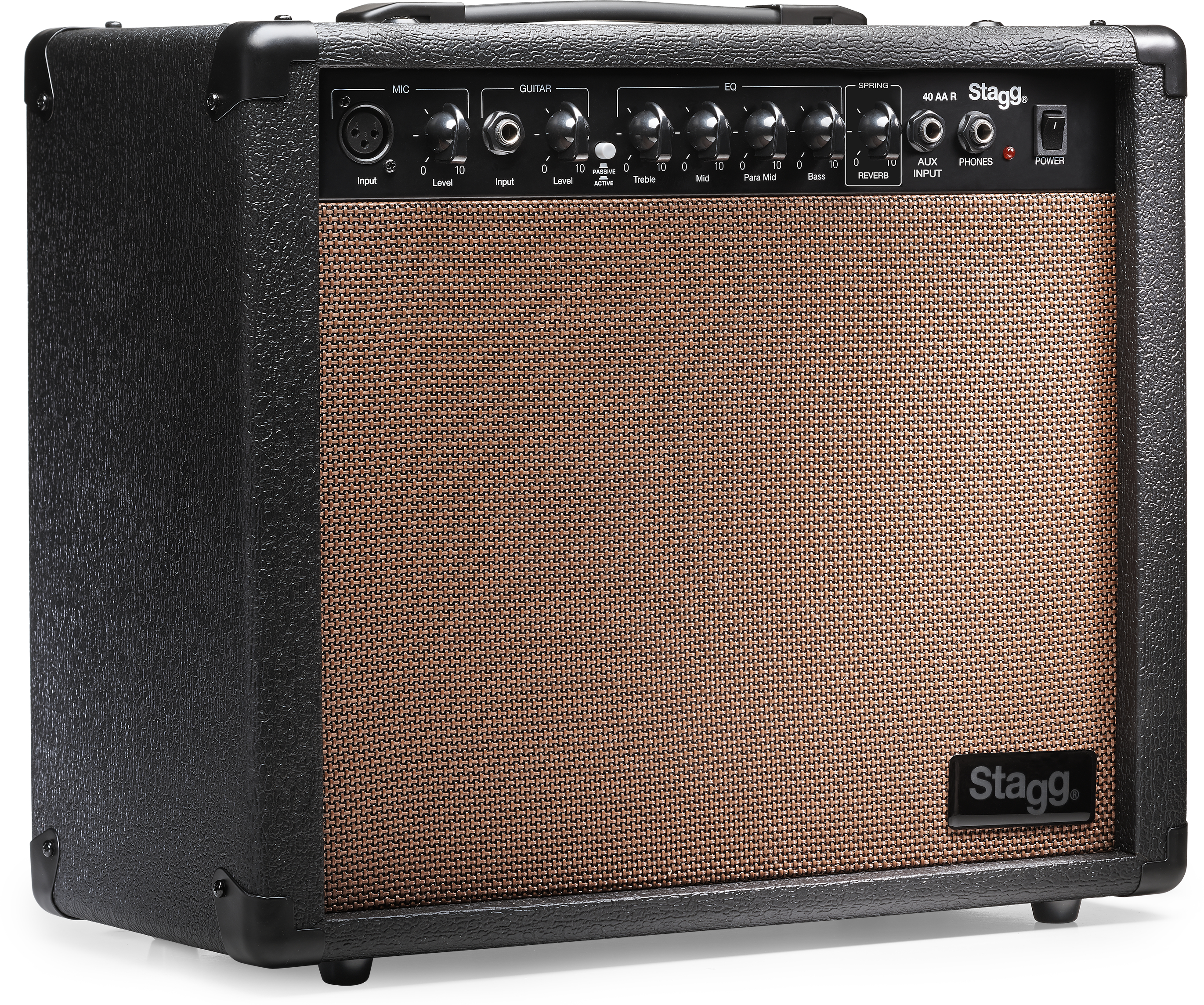 Комбоусилитель для акустических гитар Stagg 40 AA R