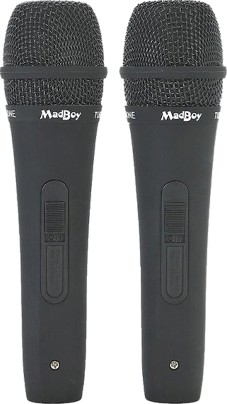 Микрофон для караоке MADBOY TUBE-022(комплект)