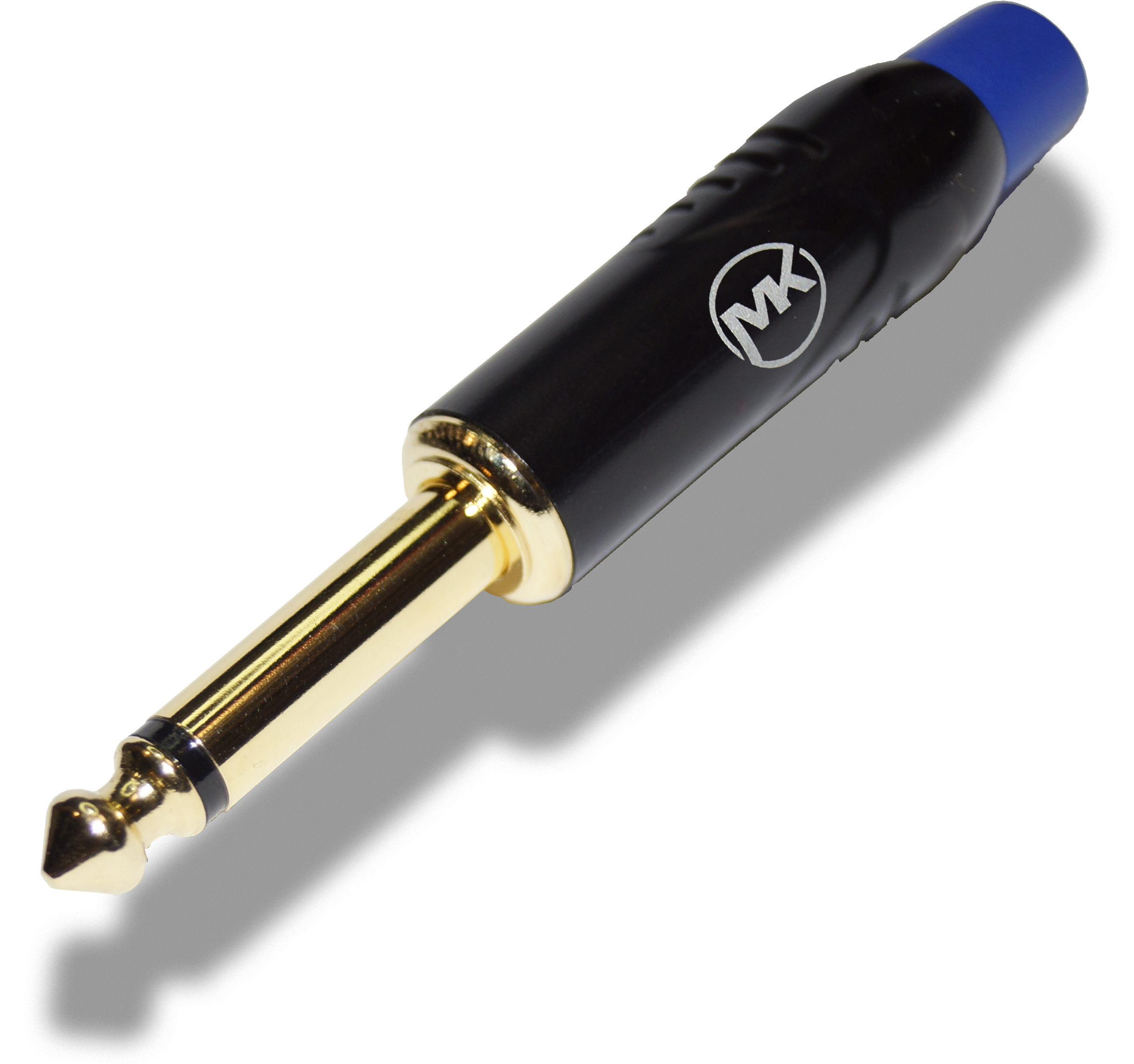 Разъем Jack (mono) MUZKABEL MJ-2G BL