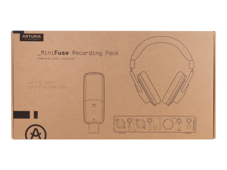 Студийный комплект Arturia MiniFuse Recording Pack White
