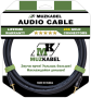 Аудио кабель MUZKABEL MFXMK1B - 15 метров, MINI JACK (3.5) - MINI JACK (3.5)
