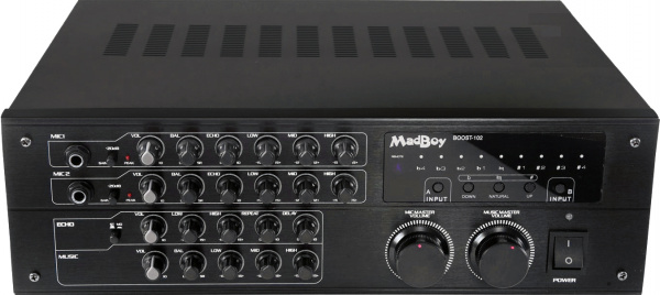 Микшер-усилитель MADBOY BOOST-202