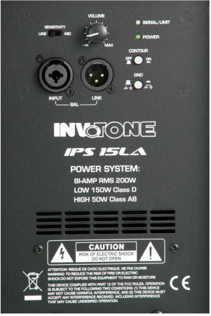 Акустическая система Активная Invotone IPS15LA