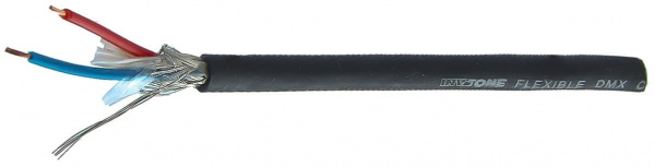 DMX кабель - INVOTONE IPCDMX, 2 Х 0.25 мм², Чёрный