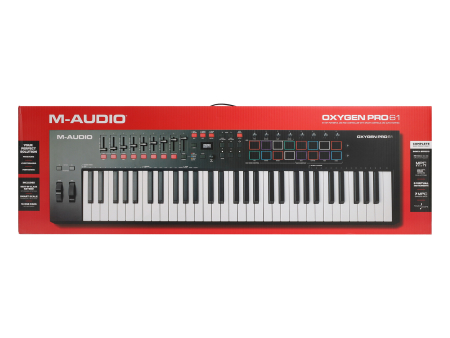 MIDI клавиатура M-Audio Oxygen Pro 61