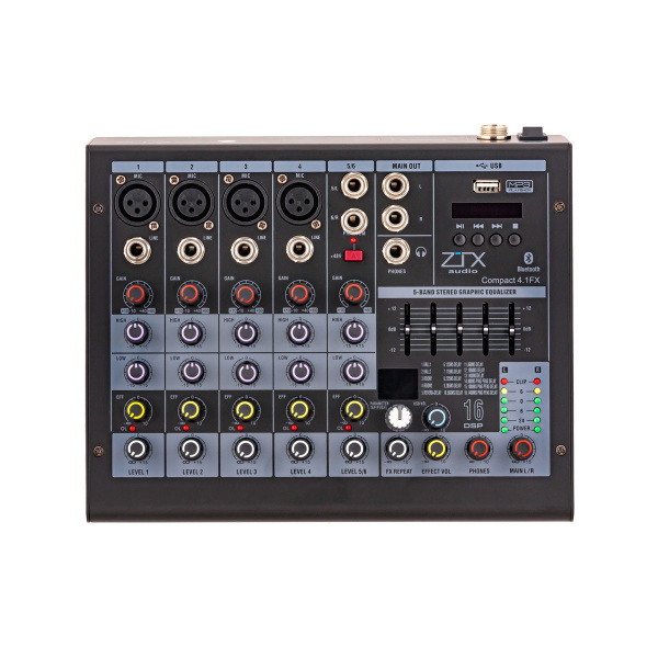 Микшер аналоговый ZTX audio Compact 4.1Fx