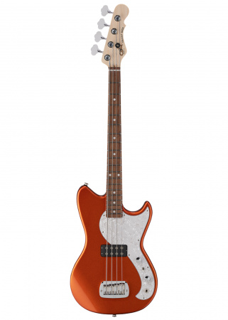 Бас-гитара G&L FD Fallout Shortscale Bass Tangerine Metallic