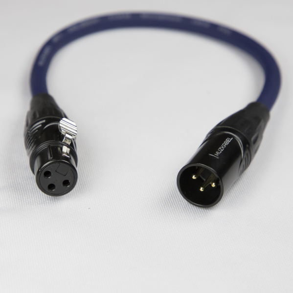 Патч-кабель MUZKABEL XXFMK1SP - 0.15 метра, XLR - XLR