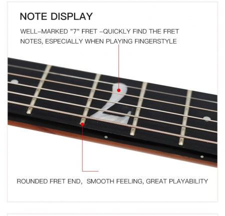 Трансакустическая гитара Smiger GN-30J-TR