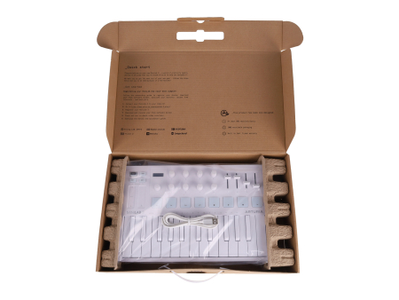 MIDI клавиатура ARTURIA MiniLAB 3 Alpine White