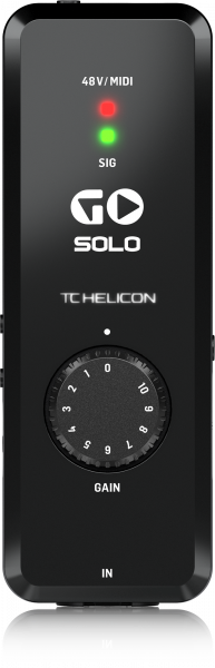 Аудиоинтерфейс TC Helicon GO Solo