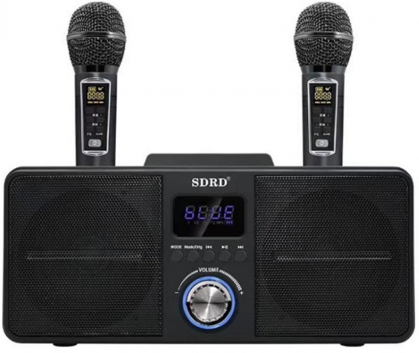 Караоке система с двумя радиомикрофонами SDRD SD 309