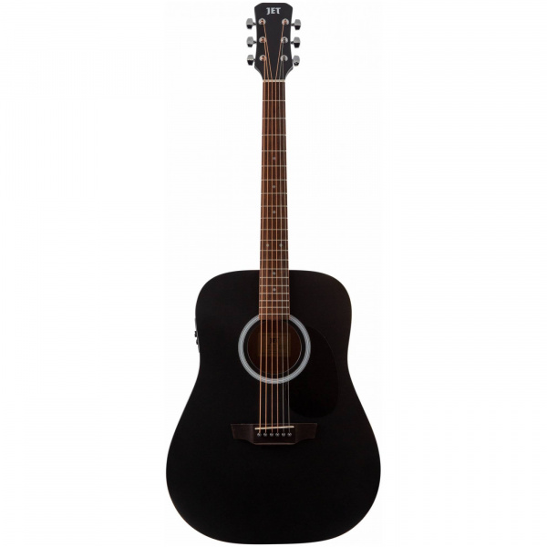 Гитара электроакустическая JET JDE-255 BKS