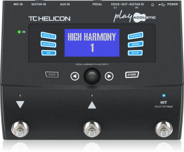 Вокальный процессор TС Helicon Play Acoustic
