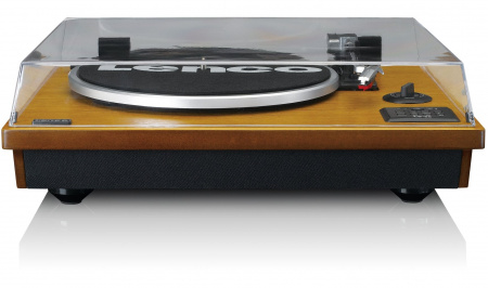 Виниловый проигрыватель Lenco LS-55 Walnut
