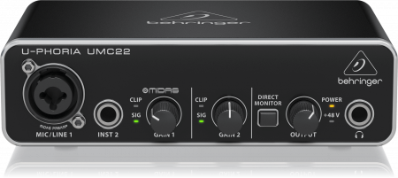 Звуковая карта Behringer UMC22