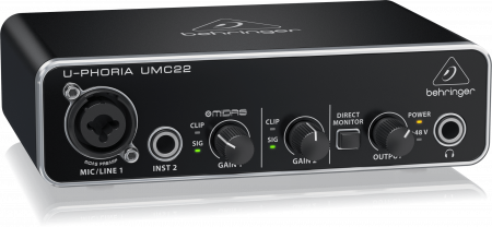 Звуковая карта Behringer UMC22