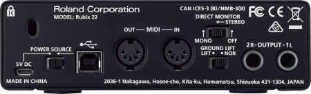 Звуковая карта Roland RUBIX22