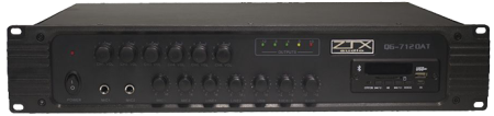Микшер-Усилитель ZTX audio QG-7120AT