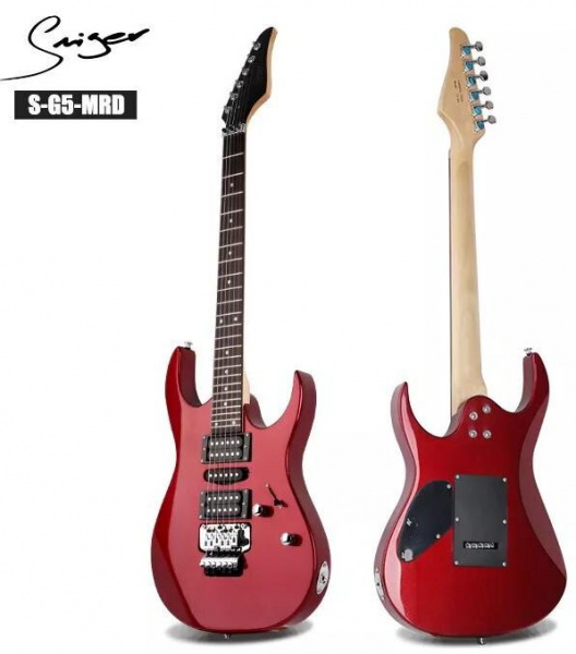 Электрогитара Smiger S-G5-RD Floyd Rose Superstrat