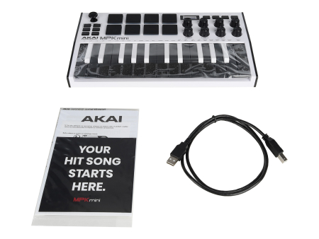 MIDI клавиатура AKAI PRO MPK MINI MK3 W
