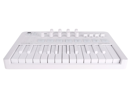 MIDI клавиатура ARTURIA MiniLAB 3 Alpine White
