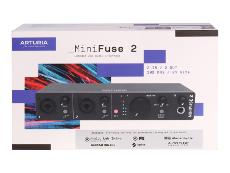 Звуковая карта Arturia MiniFuse 2 Black