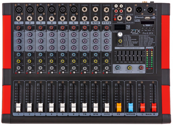 Микшер аналоговый ZTX audio Pro 6.3Fx