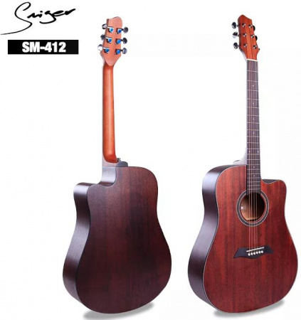 Гитара электроакустическая Smiger SM-412-EQ