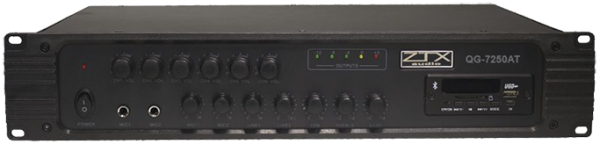 Микшер-Усилитель ZTX audio QG-7250AT