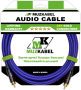 Аудио кабель MUZKABEL RRFMK1V - 10 метров, RCA – RCA