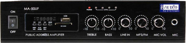 Усилитель комбинированный PROAUDIO MA-50UF