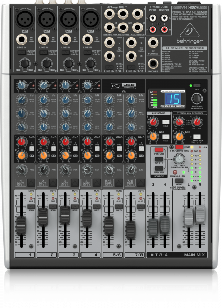Микшер аналоговый Behringer XENYX X1204USB