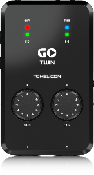 Аудиоинтерфейс TC Helicon GO TWIN