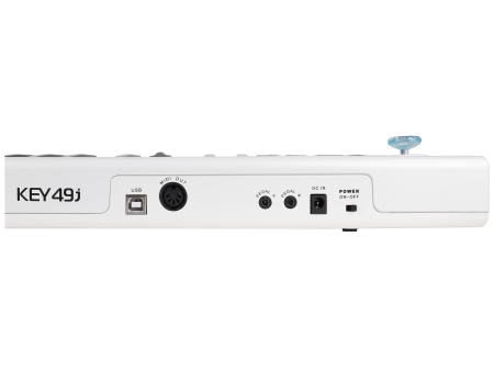 MIDI клавиатура Axelvox KEY49j White