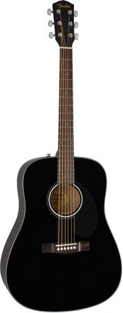 Акустическая гитара FENDER CD-60S BLACK WN