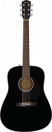 Акустическая гитара FENDER CD-60S BLACK WN